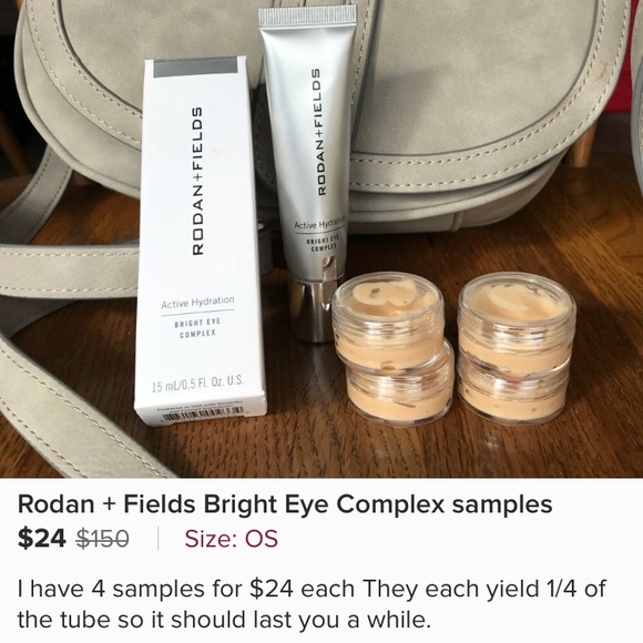 Rodan + Fields Bright Eye Complex Samples - Picture 1 of 1